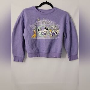 Disney "100th" Anniversary Girls Sweatshirt Size 9/10